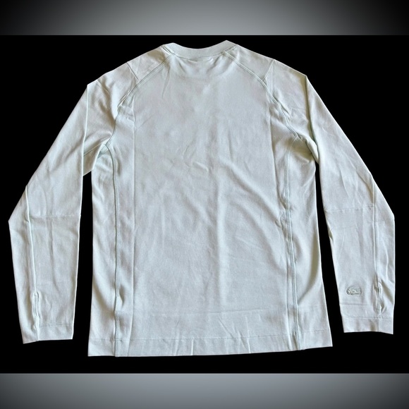 NWT Lacoste Men’s Long Sleeve Athletic Shirt Size 5 (L) Light Green Logo Crew - Picture 7 of 7